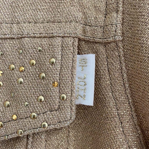 St.John short gold jacket - Picture 5 of 6